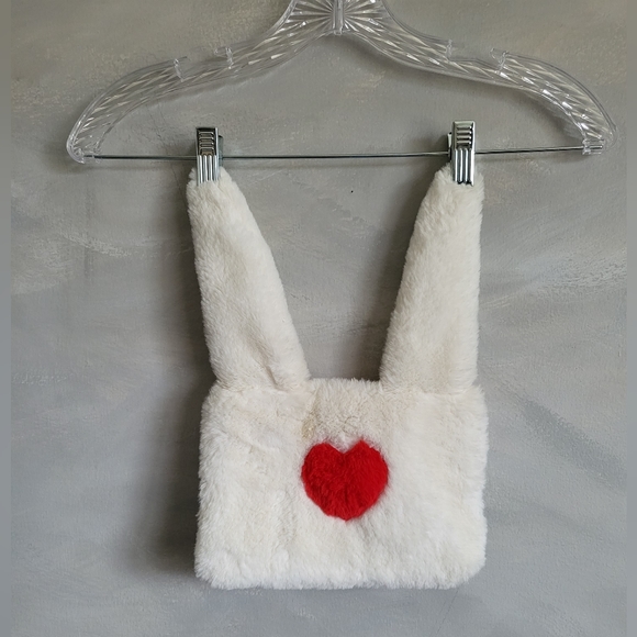 Disney Parks Alice in Wonderland White Rabbit Plush Coin Purse Pouch Bag - Picture 1 of 13